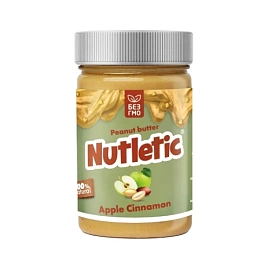 Nutletic Peanut Butter 280 g Apple Cinnamon