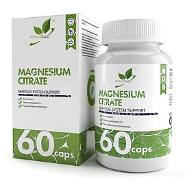 NaturalSupp Magnesium Citrate 60 caps