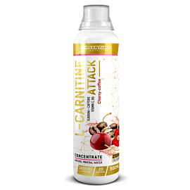 L-карнитин Syntime Nutrition L-carnitine Attack, 500 мл, вишня-кофе