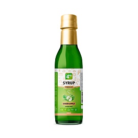 4Me Nutrition Syrup Premium 375 ml Green Apple