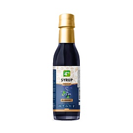 4Me Nutrition Syrup Premium 375 ml Blueberry