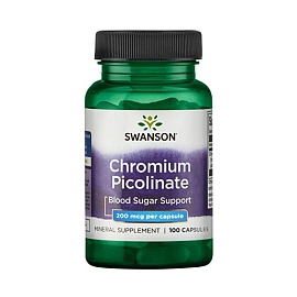 Swanson Chromium Picolinate 200 mcg 100 capsules 