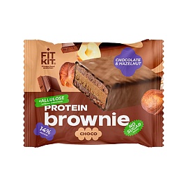 FitKit Protein Brownie 40 g Chocolate & Hazelnut 