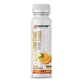 Syntime Nutrition L-carniitine 3000 mg 100 ml Orange