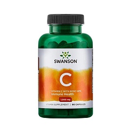 Swanson Vitamin C 1000 mg 90 capsules 