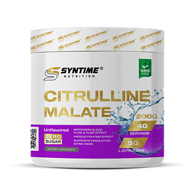 Syntime Nutrition Citruline Malate 200 g Unflavored 