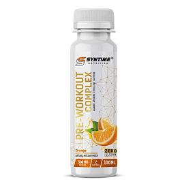 Syntime Nutrition Pre-Workout Complex 100 ml Orange