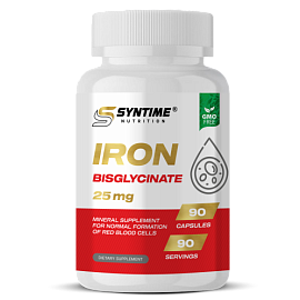 Syntime Nutrition Iron Bisglycinate 25 mg 90 caps
