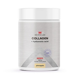 Red Star Labs Collagen+hyaluronic acid 300 g Pineapple