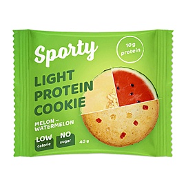 Sporty Light Protein Cookie 40 g Melon-Watermelon
