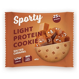 Sporty Light Protein Cookie 40 g Salted Caramel