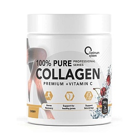 Optimum System 100% Pure Collagen 200 g Cherry