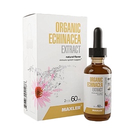 Maxler Organic Echinacea Extract 60 ml Natural flavor 