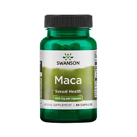 Swanson MACA 500 mg 60 capsules 