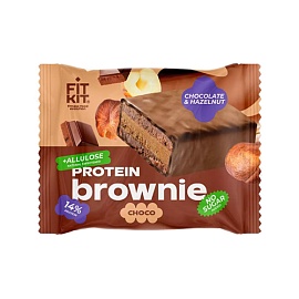 FitKit Choco Protein Brownie 50 g Chocolate & Hazelnut 