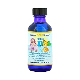 California Gold Nutrition Baby's DHA 59 ml 