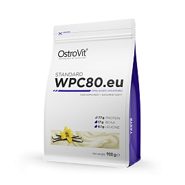 OstroVit WPC80.eu 900 g Vanilla 