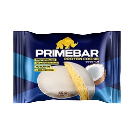 Prime Kraft Протеиновое печенье PrimeBar Protein Cookie 55 g Coconut
