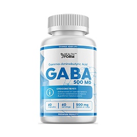 Health Form GABA 500 mg 60 capsules