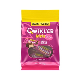 Snaq Fabriq Qwikler Minis 130 g Marzipan 