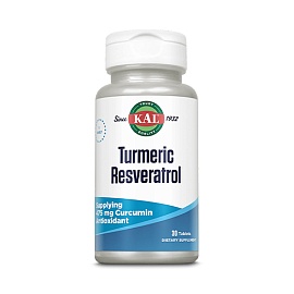 Since Kal 1932 Turmeric Resveratrol 30 tablets 
