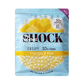 Fitnes Shock Protein Cookie Crispy 30 g Mango&rice