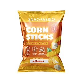 Snaq Fabriq Corn Sticks 60 g 4 Cheeses  