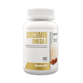 Maxler Curcumin Omega-3 60 softgels