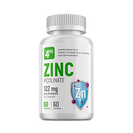 all4ME Zinc Picolinate 122 mg 120 capsules 