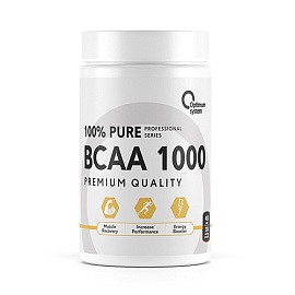 Optimum System 100% Pure BCAA 1000 400 caps