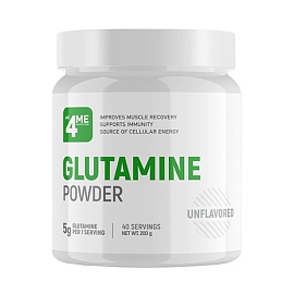 all4ME Glutamine Powder 200 g Unflavored