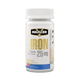 Maxler Iron 25 mg 90 vegan caps 