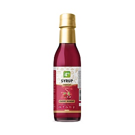 4Me Nutrition Syrup Premium 375 ml Cherry-Rosehip
