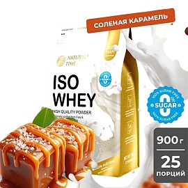Natural Time Iso Whey 900 g Salty Caramel 