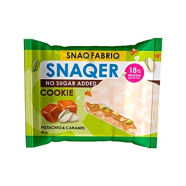 Snaq Fabriq Snaqer Cookie 45 g Pistachio & Caramel