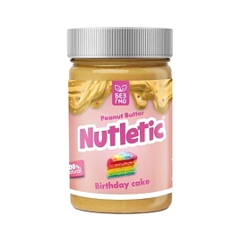 Nutletic Peanut Butter 280 g Brithday Cake