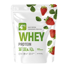 all4me Whey Protein 900 g Sweet Strawberry