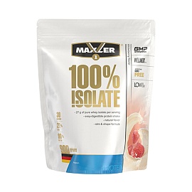 Maxler 100% Isolate 900 g Strawberry