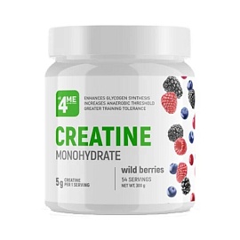 all4ME Nutrition Creatine Monohydrate 300 g Wild Berries