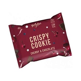 BootyBar Crispy Cookie 40 g Cherry & Chocolate