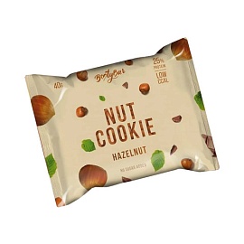 BootyBar Nut Cookie 40 g Hazelnut 