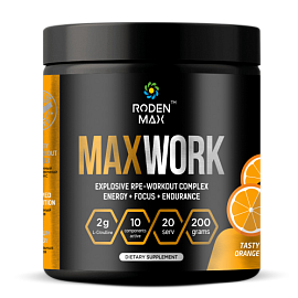 Roden Max MaxWork 200 g Orange