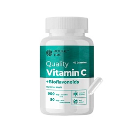 Natural Time Quality Vitamin C 60 Caps 