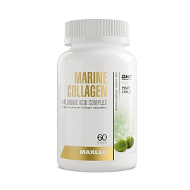 Maxler Marine Collagen Hyaluronic Acid Complex 60 softgels 