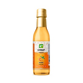 4Me Nutrition Syrup Premium 375 ml Orange