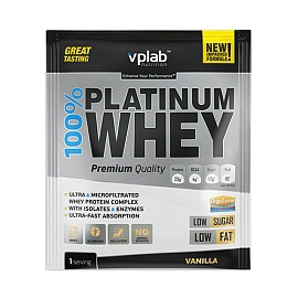 VPLab 100% Platinum Whey 30 g Vanilla Пробник 