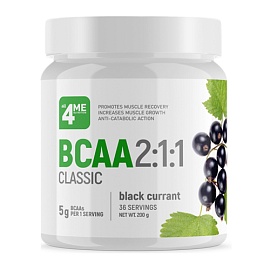 all4ME BCAA 200 g Black Currant 