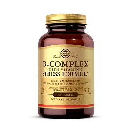 Solgar B-complex With Vitamin C Stress Formula 100 tablets