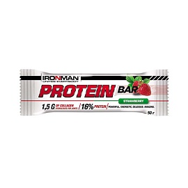 Ironman Protein Bar 50 g Strawberry
