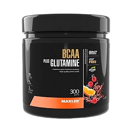 Maxler BCAA+Glutamine 300 g Fruit Punch